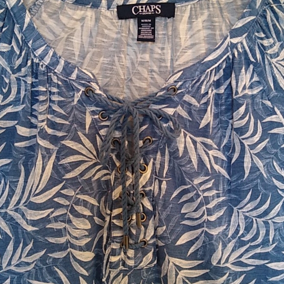 Chaps Denim Women's Top, Size M - Picture 2 of 3